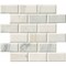 Msi Arabescato And Beveled Honed SAMPLE Marble Mosaic Tile In White ZOR-MD-0130-SAM - alternate 1